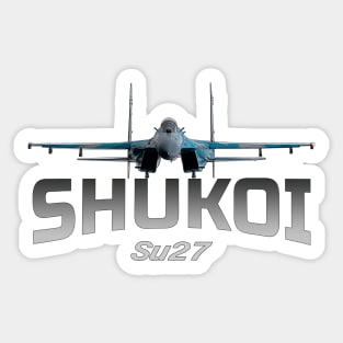 SU 27 Sukhoi Flanker Jet Fighters Sticker